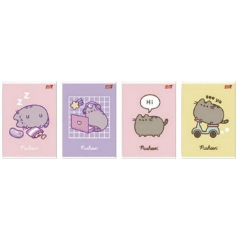 Zeszyt A5 60k krata laminowany PUSHEEN #