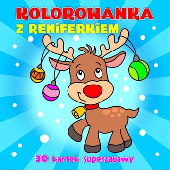 KOLOROWANKA Z RENIFERMKIEM