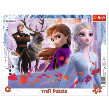 Puzzle Ramkowe Frozen 25el. Trefl