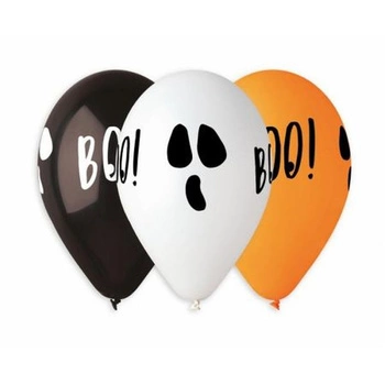 Balony Premium Hel BOO, 13'/ 5 szt.