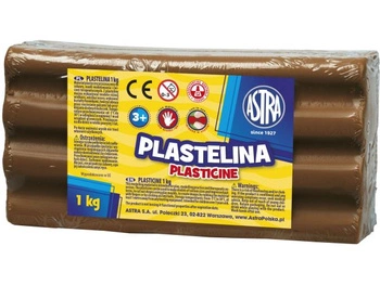 PLASTELINA 1KG BRĄZ