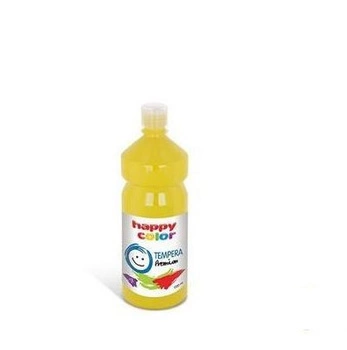 Farba Tempera Premium 1L Ciemny Żółty Happy Color