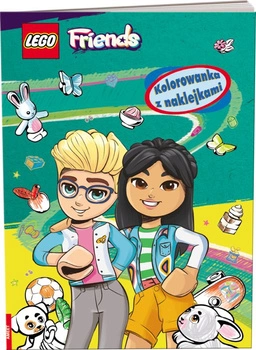 LEGO FRIENDS. KOLOROWANKA Z NAKLEJKAMI