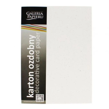 Karton ozdobny Terrazzo biały 20 szt./op. 220 g/m2