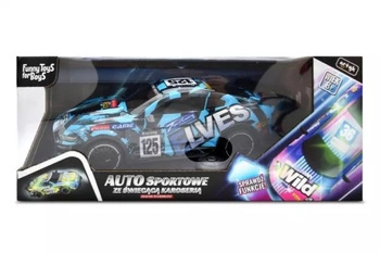 AUTO SPORTOWE ZE ŚWIECĄCĄ KAROSERIĄ TOYS FOR BOYS
