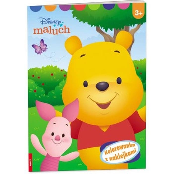 DISNEY MALUCH. KOLOROWANKA Z NAKLEJKAMI