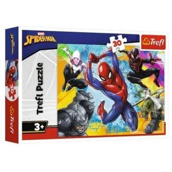 PUZZLE 30 KOLORY SPIDERMANA