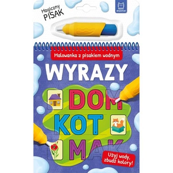 MALOWANKA Z PISAKIEM WODNYM WYRAZY