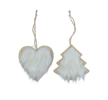 DREWNIANA ZAWIESZKA Z FUTERKIEM