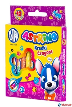 KREDKI 12KOL GRAFIONOWE ASTRINO @