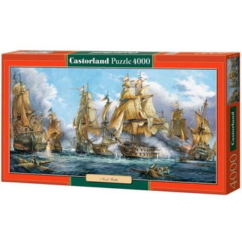 Castorland Puzzle 4000 el. Naval Battle- Bitwa Morska