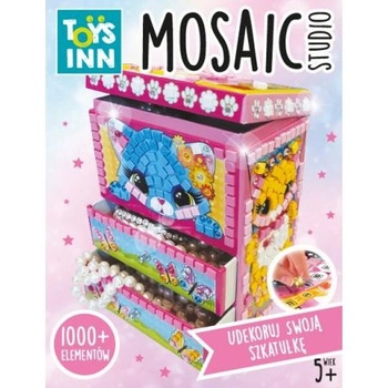 Szkatułka mozaika KOTEK