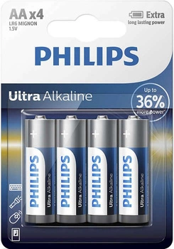 Baterie LR6(4) BP21 philips Ultra Alkaline BL4