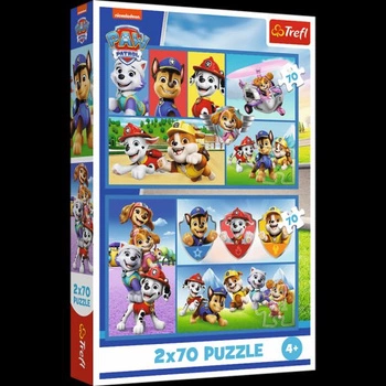 Puzzles 2x70 Fairy tale days / Disney Princess