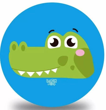 PIŁKA PVC SPORTOX KIDS 230 MM - KROKODYL