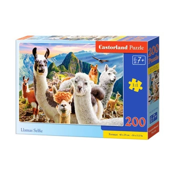 Castorland Puzzle 200 el. LLamas Selfie