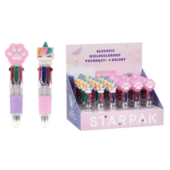Długopis wielokolorowy mini 4 kolory STARPAK 563053