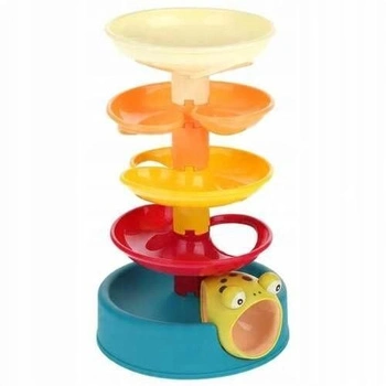 Zjeżdżalnia skaczące piłeczki 2w1 Smily Play