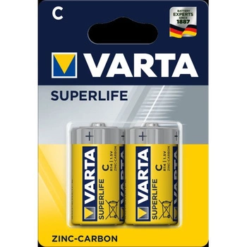 BATERIA VARTA R14 SUPERLIFE 2BP