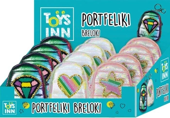 Portfelik Puffy - display 12 szt