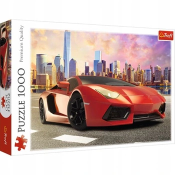 Puzzle 1000 el. Przejażdżka o Zachodzie Słońca Trefl