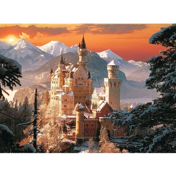 Puzzle 3000 el. Zimowy Zamek Trefl