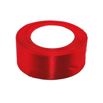 Wstążka satynowa 50mm/32m kolor 26  czerwony