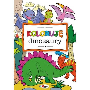 KOLORUJĘ DINOZAURY 978-83-8181-443-0