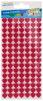 Ozdoba dekoracyjna samoprzylepna Eva Serce CRAFT WITH FUN 555448