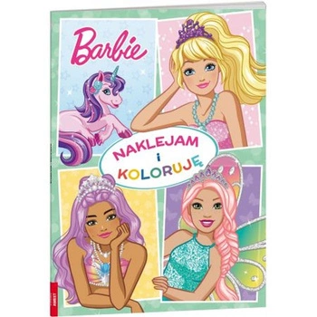 BARBIE DREAMTOPIA. NAKLEJAM I KOLORUJĘ