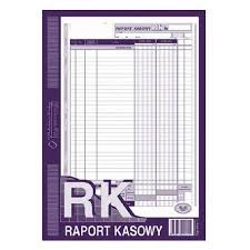 raport kasowy a4