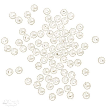 PERŁY DEKORACYJNE 10 MM, 40G