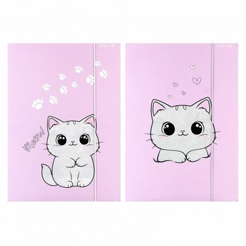 Starpak Teczka z gumką A4 Kitty Plush