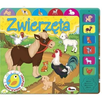 Książeczka Odkrywam Dźwięki Zwierzęta AWM