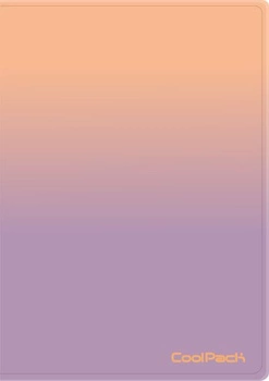 COOLPACK - GRADIENT - TECZKA CLEAR BOOK 20 KOSZULEK - BERRY