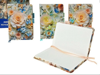 notes 16x11cm; display 24 szt., 22x22x16,5cm, Box