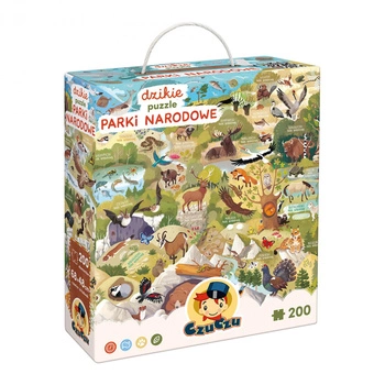 CzuCzu Dzikie puzzle Parki Narodowe
