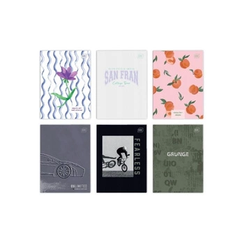 Zeszyt A4 60 kartek, linia = M 70g UV Mix