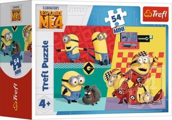 PUZZLE 54 EL MINI MINIONKI 4 wzory mix