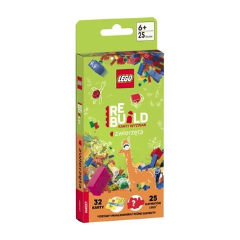 LEGO. Recreate. Karty wyzwań. Zwierzęta
