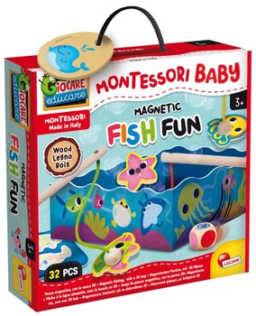 LISCIANI MONTESSORI WOOD BABY FISH FUN