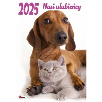 KALENDARZ 2025 NASI ULUBIEŃCY A3 1