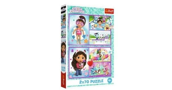 Puzzle -2x70 - Play with Gabby / Universal Gabby's Dollhouse