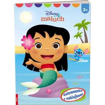DISNEY MALUCH. KOLOROWANKA Z NAKLEJKAMI