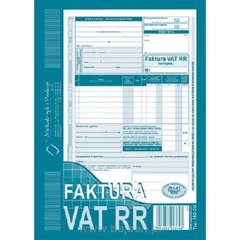 Faktura VAT RR dla rolników A5