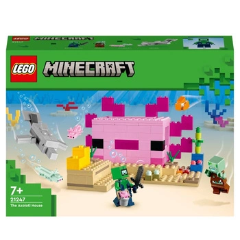 Klocki Lego Minecraft Dom Aksolota 21247