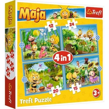 Trefl Puzzle 4W1 el. MAJA