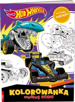 HOT WHEELS KOLOROWANKA WG KODU