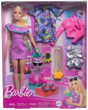 Barbie Fashion. Lalka modowa + akcesoria, HYT61