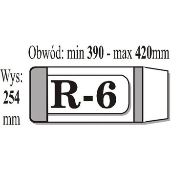OKŁADKA REGULOWANA R-6